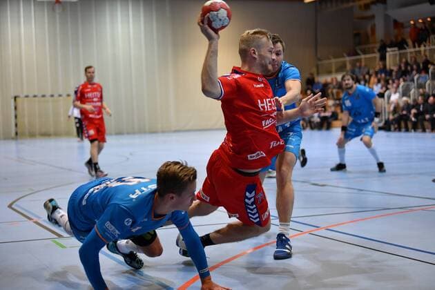 19 01 2018 handball season 2017 2018 test game friendly match HC Erlangen HCE talent Plzen Pilsen of Andreas Schröder 71 HC Erlangen