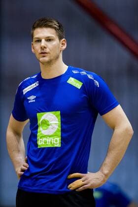 180119 Malvakt ¿Torbj rn Bergerud during a workout with the Norwegian national handball team in the handball EUROPEAN CHAMPIONSHIP on 19 January 2018 2018 in Zagreb  Copyright: LUDVIGxTHUNMAN BB180119LT168