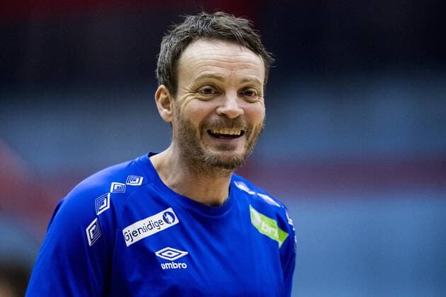 180119 head coach Christian Berge during a workout with the Norwegian national team in handball during Handball CHAMPIONSHIPS on 19 January 2018 2018 in Zagreb  Copyright: LUDVIGxTHUNMAN BB180119LT169