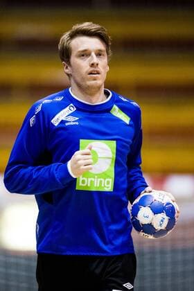 180119 Kristian Bj ¿rnsen during a workout with the Norwegian national handball team in the handball EUROPEAN CHAMPIONSHIP on 19 January 2018 2018 in Zagreb  Copyright: LUDVIGxTHUNMAN BB180119LT170