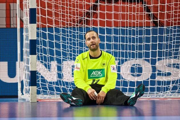 Handball Varazdin 19 01 2018 Championship men s men euro Championships second round Germany GER Czech Republic CZE Silvio Heine Vetter Germany TW No 12