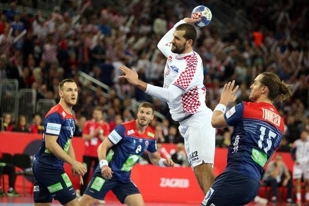 European Handball Championship, Group I, 4th round, Croatia - Norway 20.01.2018., Arena Zagreb, Zagreb, Croatia - 2018 European Men s Handball Championship, Group I, 4th round, Croatia - Norway. Zeljko Musa.  DaliborxUrukalovic PIXSELL