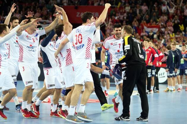 European Handball Championship, Group I, 4th round, Croatia - Norway 20.01.2018., Arena Zagreb, Zagreb, Croatia - 2018 European Men s Handball Championship, Group I, 4th round, Croatia - Norway. Ivan Stevanovic.  DaliborxUrukalovic PIXSELL