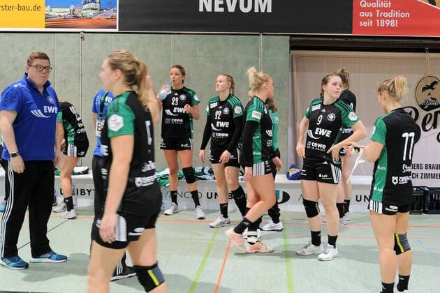 Oldenburg veriert the away game in Metzingen with 25 37 babes Metzingen handball League match 20 01 2018 photo TBaur EIBNER Metzingen Copyright: xEIBNER Tobias_Baurx EP_TBR