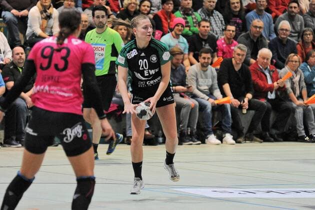 Jenny Behrend VfL Oldenburg 20 babes Metzingen handball League match 20 01 2018 photo TBaur EIBNER Metzingen Copyright: xEIBNER Tobias_Baurx EP_TBR