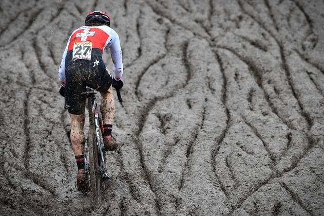 Themen der Woche - SPORT Bilder des Tages - SPORT Swiss Lars Forster pictured in action at the men elite race of the World Cup cyclocross in Nommay, 8th stage of the UCI World Cup competition, in Nommay, France, Sunday 21 January 2018. DAVIDxSTOCKMAN  x05280468x