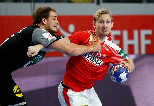 European Handball Championship, Group II, 4th round, Germany - Denmark 21.01.2018., Arena Varazdin, Varazdin, Croatia - 2018 European Men s Handball Championship, Group II, 4th round, Germany - Denmark.Peter Balling Christensen.  IgorxKralj PIXSELL