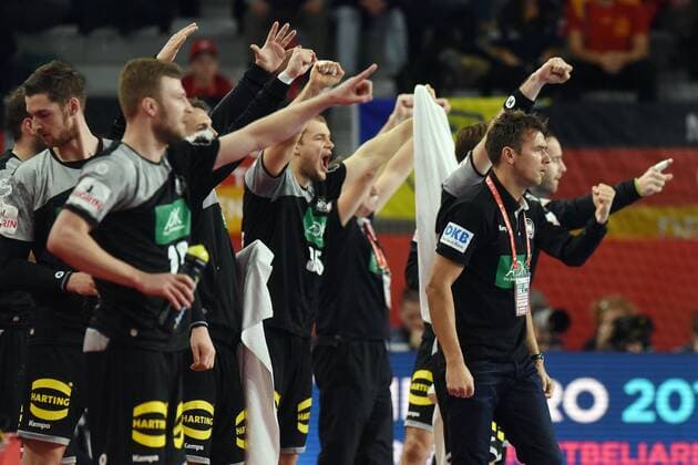 European Handball Championship, Group II, 4th round, Germany - Denmark 21.01.2018., Arena Varazdin, Varazdin, Croatia - 2018 European Men s Handball Championship, Group II, 4th round, Germany - Denmark. Christian Prokop.  VjeranxZganec-Rogulja PIXSELL