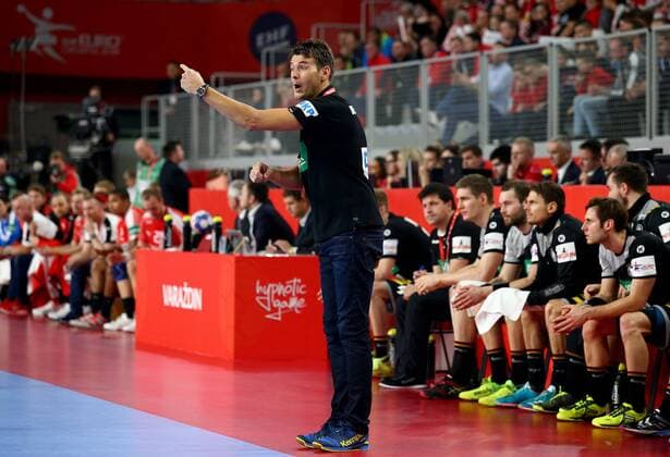 European Handball Championship, Group II, 4th round, Germany - Denmark 21.01.2018., Arena Varazdin, Varazdin, Croatia - 2018 European Men s Handball Championship, Group II, 4th round, Germany - Denmark. Christian Prokop.  IgorxKralj PIXSELL