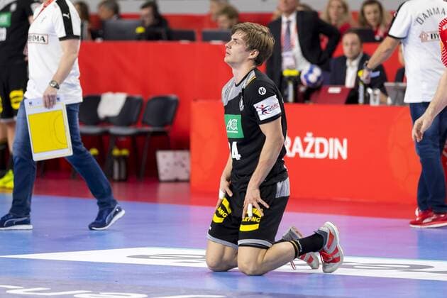 Rune Dahmke Nr 34 Germany after the defeat of Germany Denmark round handball EHF euro 2018 21 01 18 Varazdin-Varazdin Croatia Varazdin arena Copyright: xAgentur54Gradx xFelixxKoenigx