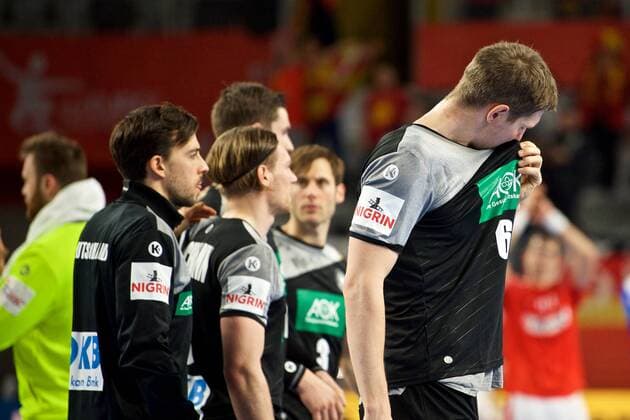 Handball Varazdin 21 01 2018 Championship men s men euro Championships second round Germany GER Denmark DAN Finn Lemke Germany no. 06