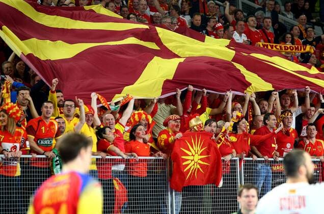 Handball, EM, Mazedonien - Spanien European Handball Championship, Group II, 4th round, FYR Macedonia - Spain 21.01.2018., Arena Varazdin, Varazdin, Croatia - 2018 European Men s Handball Championship, Group II, 4th round, FYR Macedonia - Spain. IgorxKralj PIXSELL
