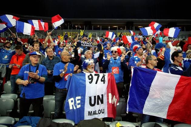 Bilder des Tages - SPORT Handball, EM, Serbien - Frankreich European Handball Championship, Group I, 3rd round, Serbia - France 22.01.2018., Arena Zagreb, Zagreb, Croatia - 2018 European Men s Handball Championship, Group I, 3rd round, Serbia - France. GoranxStanzl PIXSELL