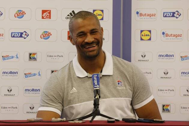 DINART Didier (France) HANDBALL : Conference De Presse Equipe De France - Zagreb - 23 01 2018 TheophileLaurent Panoramic 