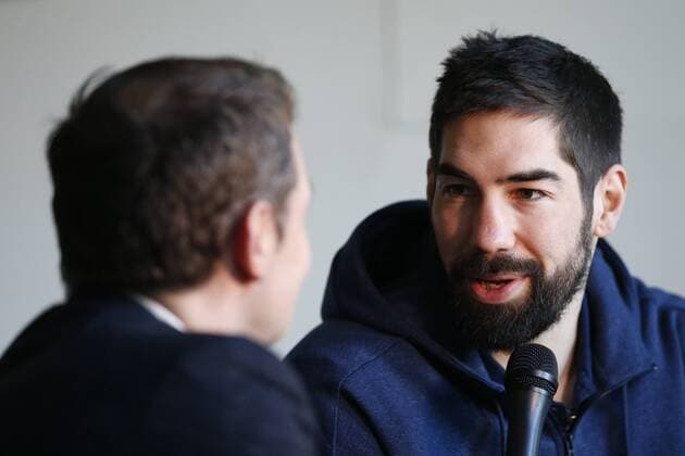 KARABATIC Nikola (France) HANDBALL : Conference De Presse Equipe De France - Zagreb - 23 01 2018 TheophileLaurent Panoramic 