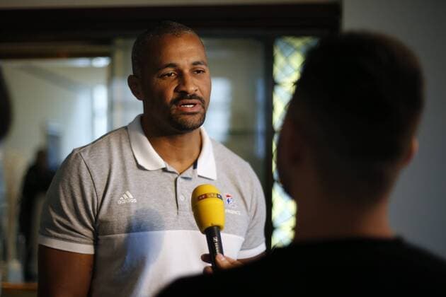 DINART Didier (France) HANDBALL : Conference De Presse Equipe De France - Zagreb - 23 01 2018 TheophileLaurent Panoramic 