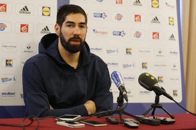 KARABATIC Nikola (France) HANDBALL : Conference De Presse Equipe De France - Zagreb - 23 01 2018 TheophileLaurent Panoramic 
