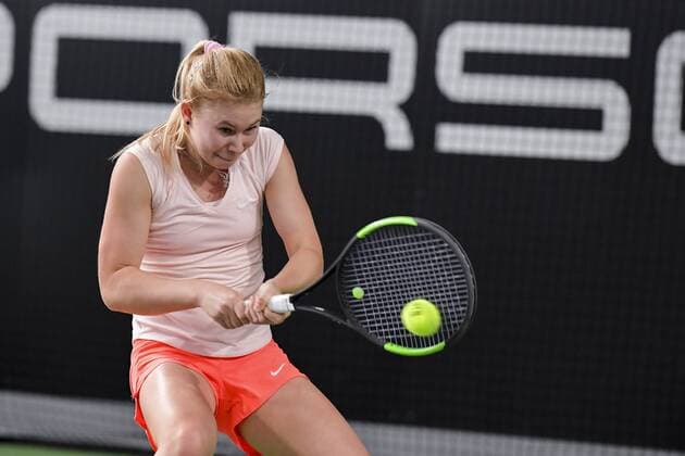 ITF 15 000 dollars international Württemberg Indoor Championships 23 January 2018 tennis international Württemberg Indoor Championships ITF women circuit s $15,000 ladies Valeriya Urzhumova RUS photo TOM BLOCH xtbx