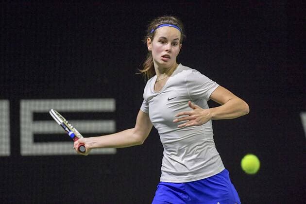 ITF 15 000 dollars international Württemberg Indoor Championships 23 January 2018 tennis international Württemberg Indoor Championships ITF women circuit s $15,000 ladies Aneta Kladivova CZE photo TOM BLOCH xtbx