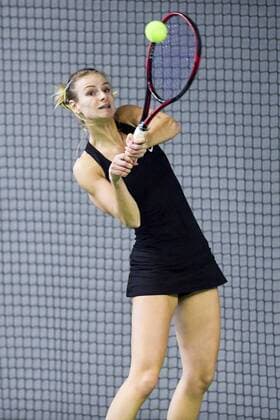 ITF 15 000 dollars international Württemberg Indoor Championships 23 January 2018 tennis international Württemberg Indoor Championships ITF women circuit s $15,000 ladies Paulina Czarnik pole photo TOM BLOCH xtbx