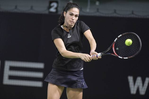 ITF 15 000 dollars international Württemberg Indoor Championships 23 January 2018 tennis international Württemberg Indoor Championships ITF women circuit s $15,000 women s Isabella Shinikova BUL photo TOM BLOCH xtbx
