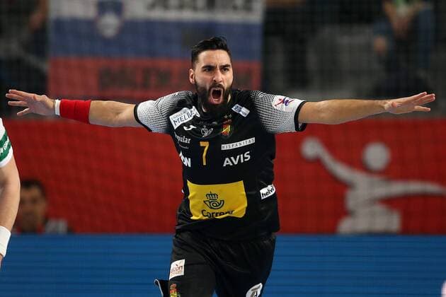 European Handball Championship, Group II, 2nd round, Slovenia - Spain 23.01.2018., Arena Varazdin, Varazdin, Croatia - 2018 European Men s Handball Championship, Group II, 2nd round, Slovenia - Spain. Valero Rivera  GoranxStanzl PIXSELL