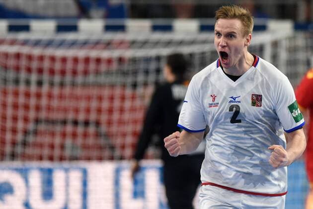 European Handball Championship, Group II, 2nd round, FYR Macedonia - Czech Republic 23.01.2018., Arena Varazdin, Varazdin, Croatia - 2018 European Men s Handball Championship, Group II, 2nd round, FYR Macedonia - Czech Republic. Jakub Hrstka  VjeranxZganec-Rogulja PIXSELL