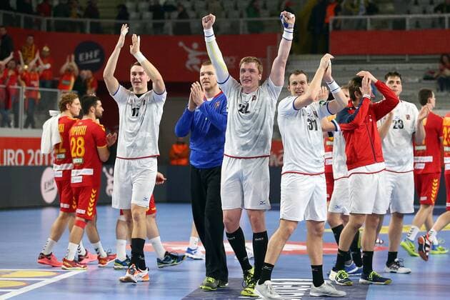 European Handball Championship, Group II, 2nd round, FYR Macedonia - Czech Republic 23.01.2018., Arena Varazdin, Varazdin, Croatia - 2018 European Men s Handball Championship, Group II, 2nd round, FYR Macedonia - Czech Republic.  GoranxStanzl PIXSELL