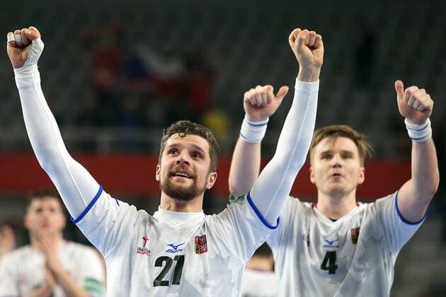 European Handball Championship, Group II, 2nd round, FYR Macedonia - Czech Republic 23.01.2018., Arena Varazdin, Varazdin, Croatia - 2018 European Men s Handball Championship, Group II, 2nd round, FYR Macedonia - Czech Republic. Ondrej Zdrahala  GoranxStanzl PIXSELL