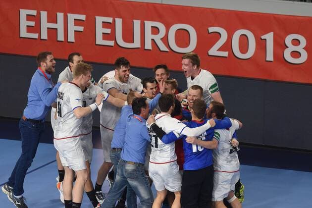 European Handball Championship, Group II, 2nd round, FYR Macedonia - Czech Republic 23.01.2018., Arena Varazdin, Varazdin, Croatia - 2018 European Men s Handball Championship, Group II, 2nd round, FYR Macedonia - Czech Republic.  VjeranxZganec-Rogulja PIXSELL