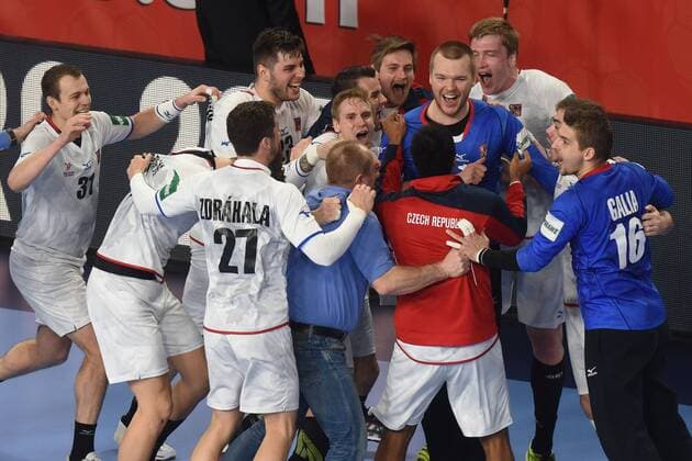European Handball Championship, Group II, 2nd round, FYR Macedonia - Czech Republic 23.01.2018., Arena Varazdin, Varazdin, Croatia - 2018 European Men s Handball Championship, Group II, 2nd round, FYR Macedonia - Czech Republic.  VjeranxZganec-Rogulja PIXSELL