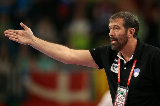 European Handball Championship, Group II, 3rd round, Slovenia - Czech Republic 24.01.2018., Arena Varazdin, Varazdin, Croatia - 2018 European Men s Handball Championship, Group II, 3rd round, Slovenia - Czech Republic. Veselin Vujovic, coach.  GoranxStanzl PIXSELL