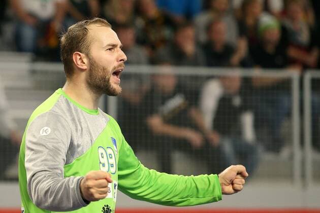 European Handball Championship, Group II, 3rd round, Slovenia - Czech Republic 24.01.2018., Arena Varazdin, Varazdin, Croatia - 2018 European Men s Handball Championship, Group II, 3rd round, Slovenia - Czech Republic. Urh Kastelic  GoranxStanzl PIXSELL