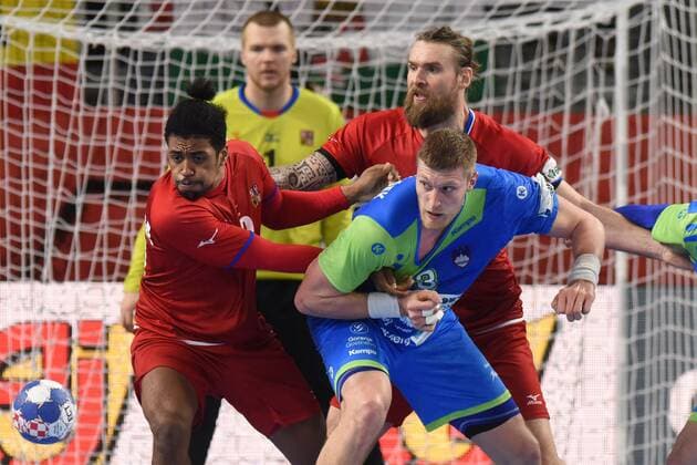 European Handball Championship, Group II, 3rd round, Slovenia - Czech Republic 24.01.2018., Arena Varazdin, Varazdin, Croatia - 2018 European Men s Handball Championship, Group II, 3rd round, Slovenia - Czech Republic. Pavel Horak  VjeranxZganec-Rogulja PIXSELL