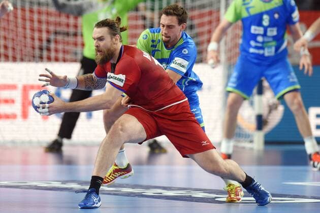 European Handball Championship, Group II, 3rd round, Slovenia - Czech Republic 24.01.2018., Arena Varazdin, Varazdin, Croatia - 2018 European Men s Handball Championship, Group II, 3rd round, Slovenia - Czech Republic. Pavel Horak  VjeranxZganec-Rogulja PIXSELL