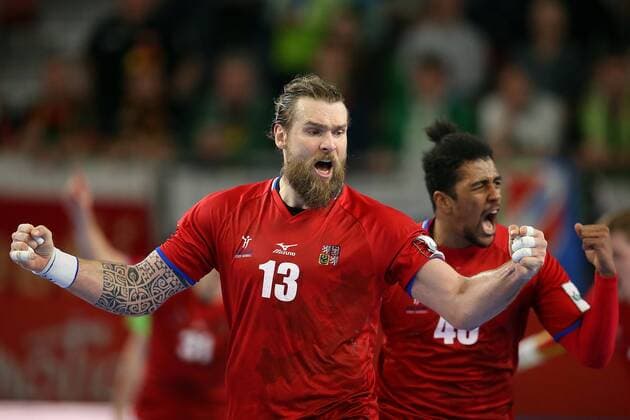 European Handball Championship, Group II, 3rd round, Slovenia - Czech Republic 24.01.2018., Arena Varazdin, Varazdin, Croatia - 2018 European Men s Handball Championship, Group II, 3rd round, Slovenia - Czech Republic. Pavel Horak  GoranxStanzl PIXSELL