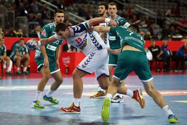 European Handball Championship, Group I, 3rd round, Serbia - Belarus 24.01.2018., Arena Zagreb, Zagreb, Croatia - 2018 European Men s Handball Championship, Group I, 3rd round, Serbia - Belarus. Mijajlo Marsenic  DaliborxUrukalovic PIXSELL