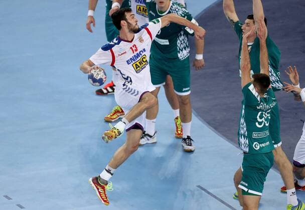 European Handball Championship, Group I, 3rd round, Serbia - Belarus 24.01.2018., Arena Zagreb, Zagreb, Croatia - 2018 European Men s Handball Championship, Group I, 3rd round, Serbia - Belarus. Petar Nenadic  IgorxKralj PIXSELL