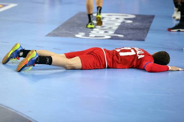 European Handball Championship, Group II, 3rd round, Slovenia - Czech Republic 24.01.2018., Arena Varazdin, Varazdin, Croatia - 2018 European Men s Handball Championship, Group II, 3rd round, Slovenia - Czech Republic. Ondrej Zdrahala  GoranxStanzl PIXSELL