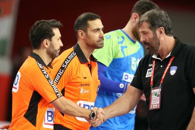 European Handball Championship, Group II, 3rd round, Slovenia - Czech Republic 24.01.2018., Arena Varazdin, Varazdin, Croatia - 2018 European Men s Handball Championship, Group II, 3rd round, Slovenia - Czech Republic. Veselin Vujovic  GoranxStanzl PIXSELL