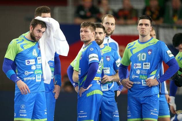 European Handball Championship, Group II, 3rd round, Slovenia - Czech Republic 24.01.2018., Arena Varazdin, Varazdin, Croatia - 2018 European Men s Handball Championship, Group II, 3rd round, Slovenia - Czech Republic. Marko Bezjak, Gregor Potocnik  GoranxStanzl PIXSELL