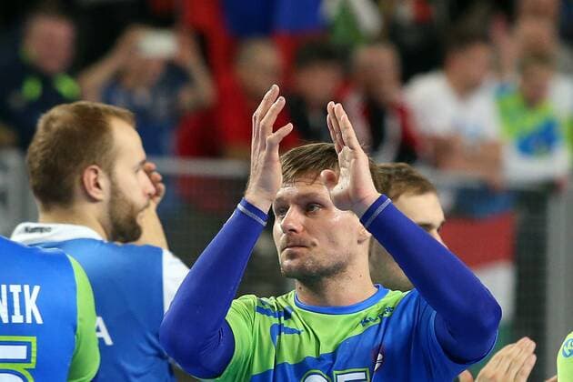 European Handball Championship, Group II, 3rd round, Slovenia - Czech Republic 24.01.2018., Arena Varazdin, Varazdin, Croatia - 2018 European Men s Handball Championship, Group II, 3rd round, Slovenia - Czech Republic. Marko Bezjak  GoranxStanzl PIXSELL