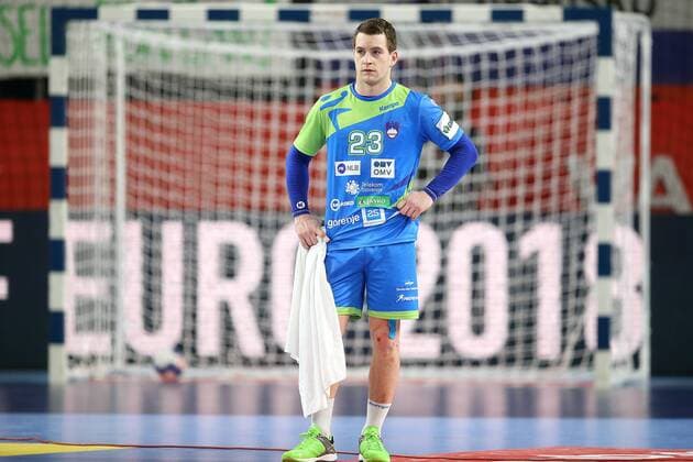 European Handball Championship, Group II, 3rd round, Slovenia - Czech Republic 24.01.2018., Arena Varazdin, Varazdin, Croatia - 2018 European Men s Handball Championship, Group II, 3rd round, Slovenia - Czech Republic. Miha Zarabec  GoranxStanzl PIXSELL