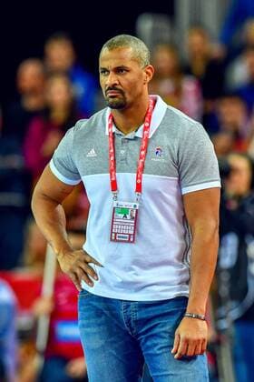 180124 France s national coach Dider Dinart during handball match between Croatia and France during Handball CHAMPIONSHIPS on January 24, 2018 2018 in Zagreb  Copyright: LUDVIGxTHUNMAN BB180124LT156
