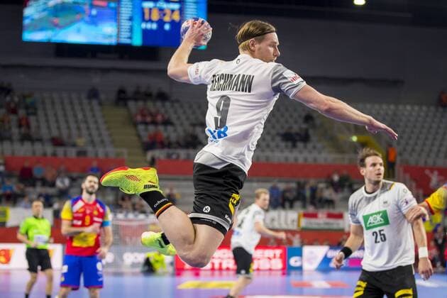 Tobias Reichmann nr 9 Germany Spain round handball EHF euro 2018 24 01 18 Varazdin-Varazdin Croatia Varazdin arena Copyright: xAgentur54Gradx xJohnxGarvex