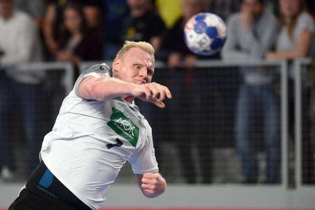 European Handball Championship, Group II, 3rd round, Germany - Spain 24.01.2018., Arena Varazdin, Varazdin, Croatia - 2018 European Men s Handball Championship, Group II, 3rd round, Germany - Spain. Patrick Wiencek  VjeranxZganec-Rogulja PIXSELL