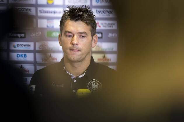 Coach Christian Prokop during the press conference press conference of the German team after being eliminated from the European Championship main round handball EHF euro 2018 25 01 18 Sveti Martin Sveti Martin Croatia Varazdin arena Copyright: xAgentur54Gradx xFelixxKoenigx