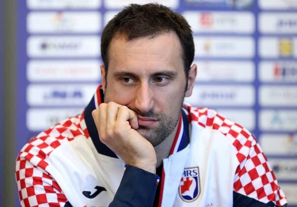 press conference PK Pressekonferenz of the Croatian handball team 25.01.2018., Croatia, hotel Westin, Zagreb - Press Conference of the Croatian handball team. The press conference was attended by head coach Lino Cervar and players Igor Vori and Luka Cindric.  IgorxKralj PIXSELL