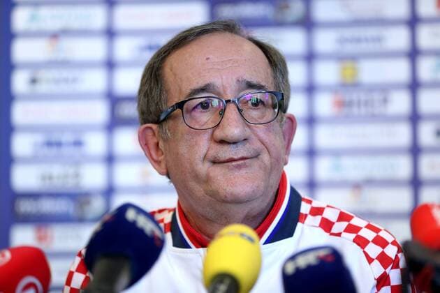 press conference PK Pressekonferenz of the Croatian handball team 25.01.2018., Croatia, hotel Westin, Zagreb - Press Conference of the Croatian handball team. The press conference was attended by head coach Lino Cervar and players Igor Vori and Luka Cindric.  IgorxKralj PIXSELL