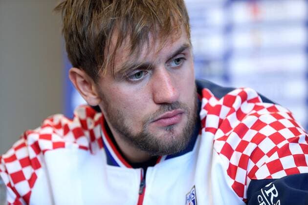 press conference PK Pressekonferenz of the Croatian handball team 25.01.2018., Croatia, hotel Westin, Zagreb - Press Conference of the Croatian handball team. The press conference was attended by head coach Lino Cervar and players Igor Vori and Luka Cindric.  IgorxKralj PIXSELL